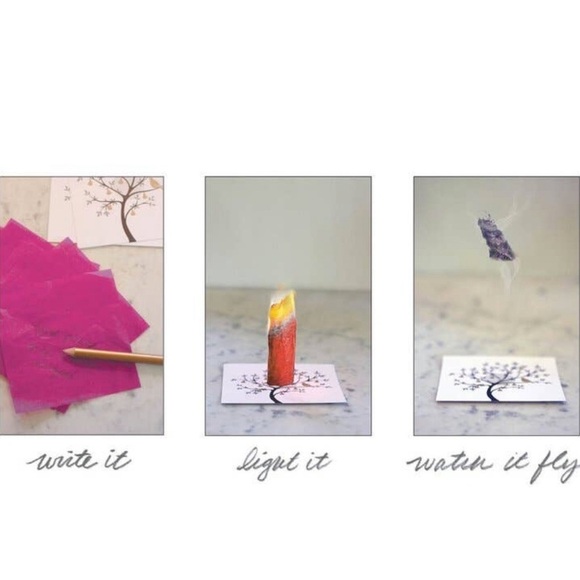 Flying Wish Paper “Prayer Paper” Large Kit - Picture 3 of 4